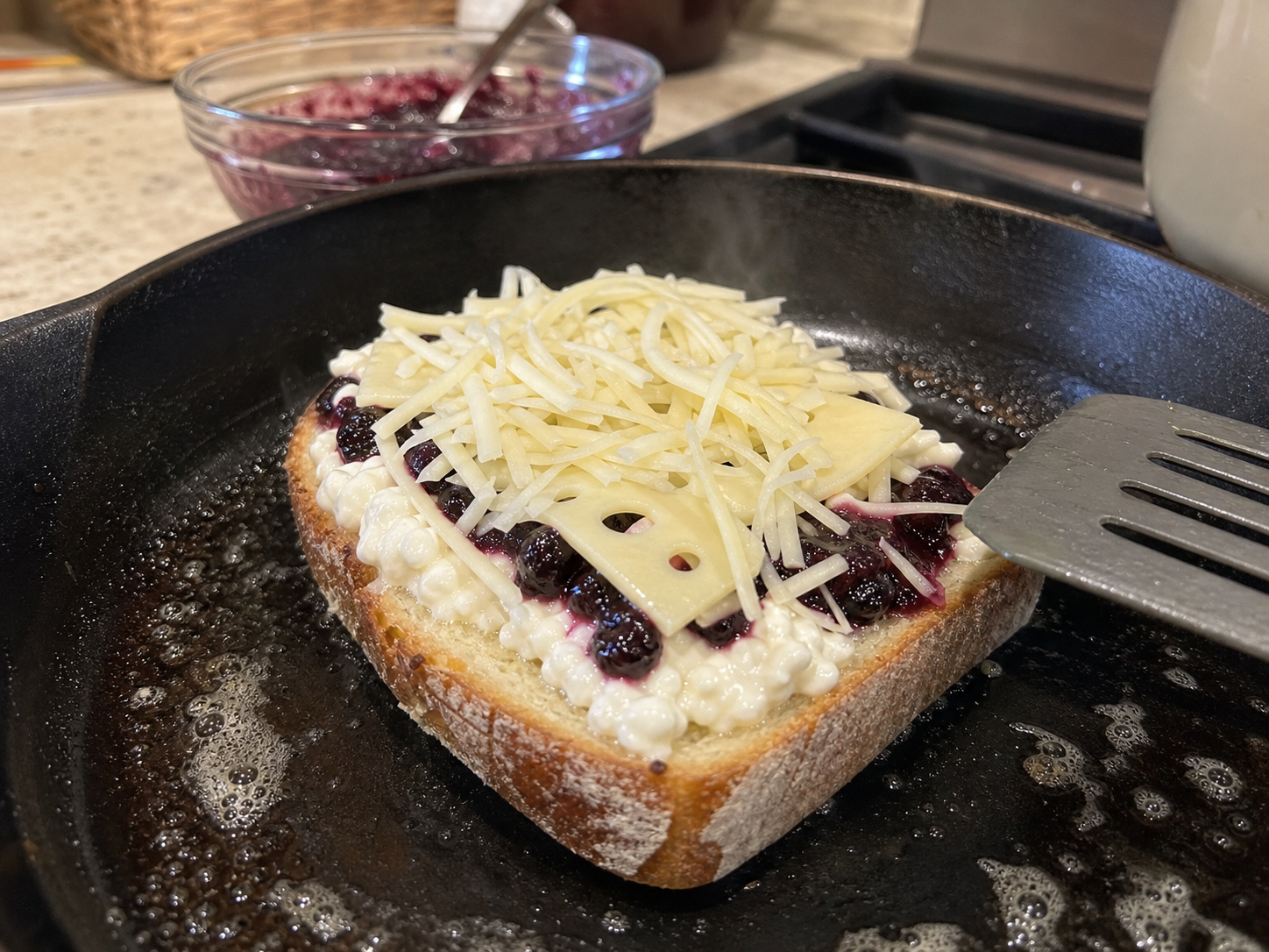 Cooking preparation steps