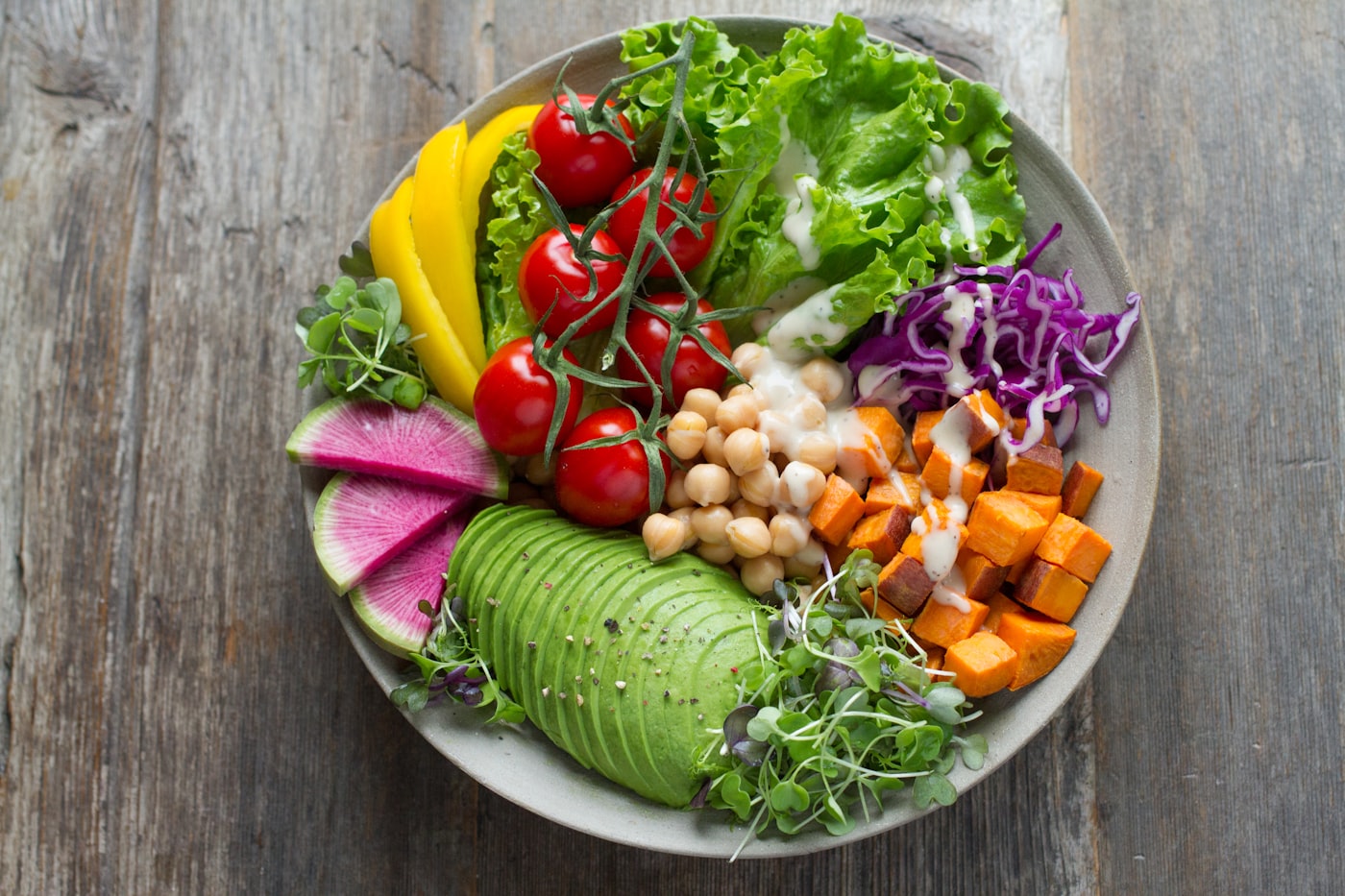 Lemon Tuna Chickpea Salad